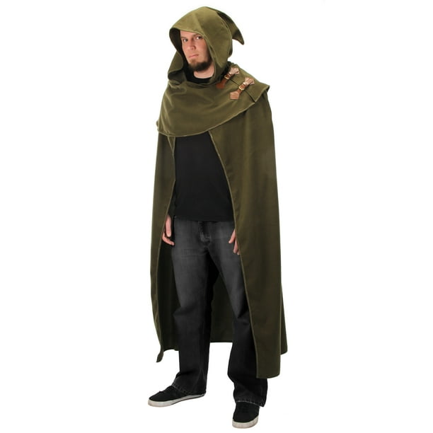 elope Elven Fantasy Cosplay Cloak in Green elope Elven Fantasy Cosplay Cloak in Green